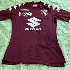 Kappa Torino FC Burgundy Soccer Shirt